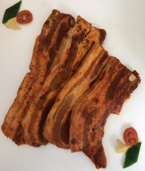 Tranches de poitrine de porc campagnarde x4