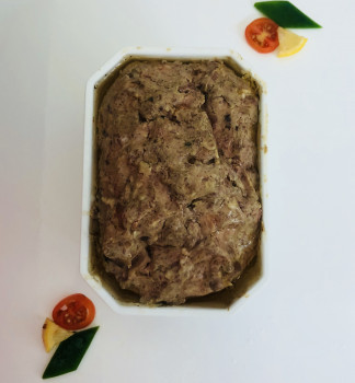 Terrine de lapin à la champenoise