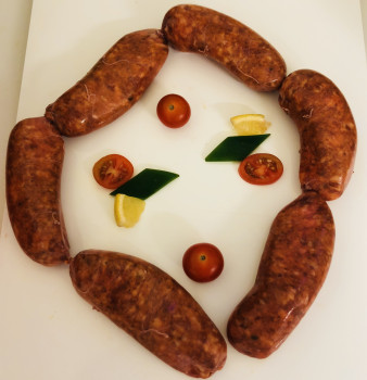 Saucisses piment d'espelette x6