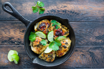 Hauts cuisse de poulet ail & fines herbes x6