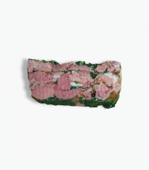 Jambon persillé champenois tranché